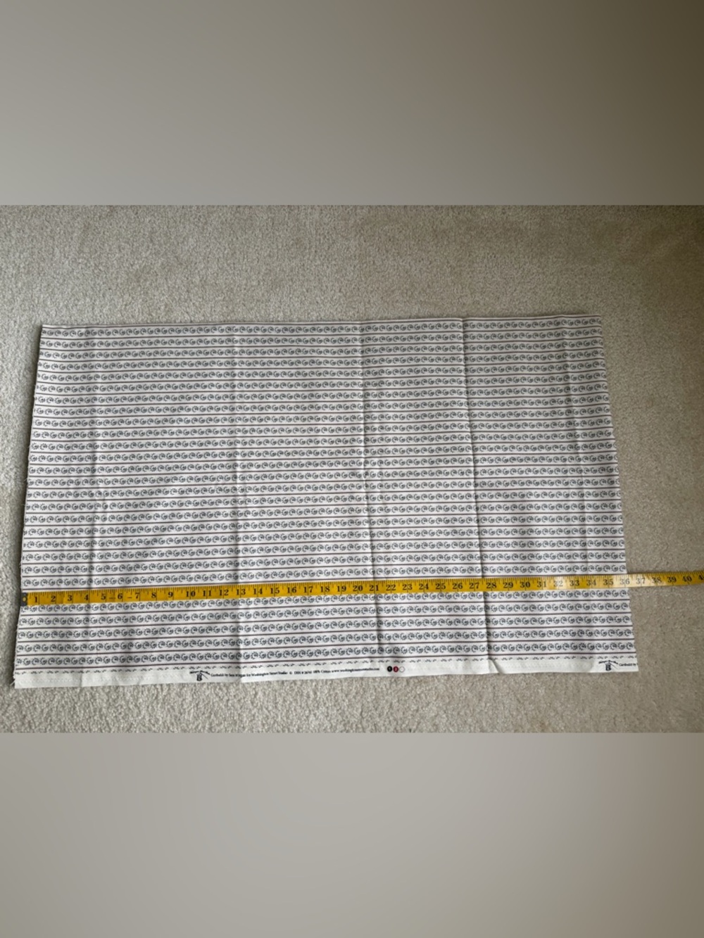 Quilting Cotton Fabric Garibaldi Sara Morgan Washington Street Studio 3.25 Yds